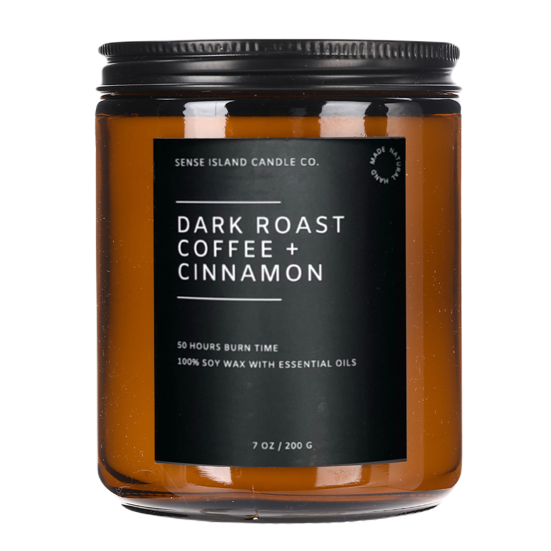 Dark Roast Coffee with Cinnamon