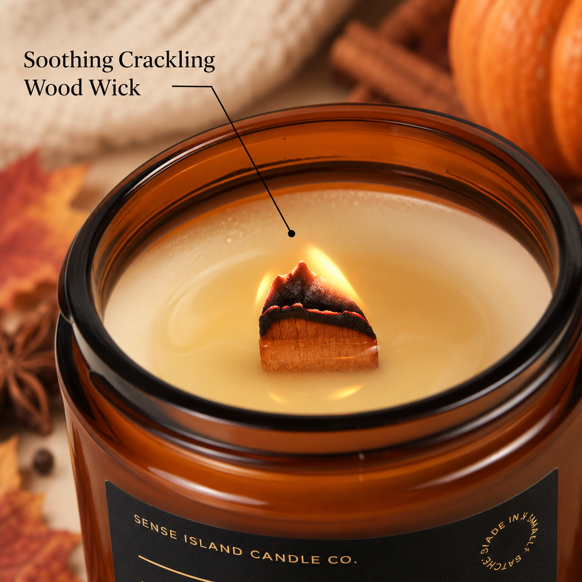 Pumpkin Chai + Cinnamon Rolls Cozy Fall Candle Gift Pack