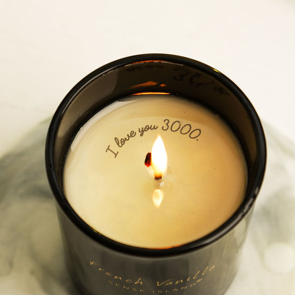 Surprise Hidden Message Candle with Premium Gift Box | I Love You 3000