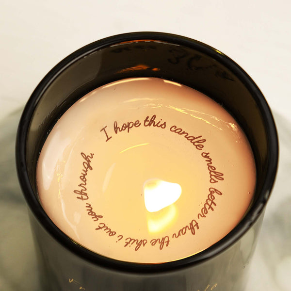 Surprise Hidden Message Candle Gift Funny Apology