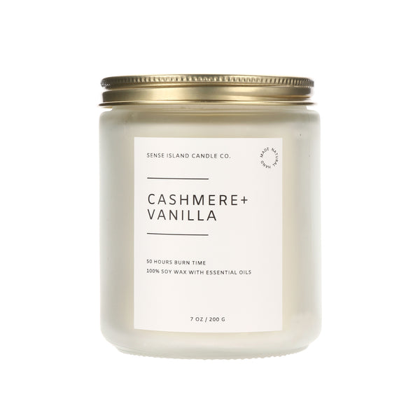 10013, Cashmere + Vanilla Coconut Soy Candle Tin