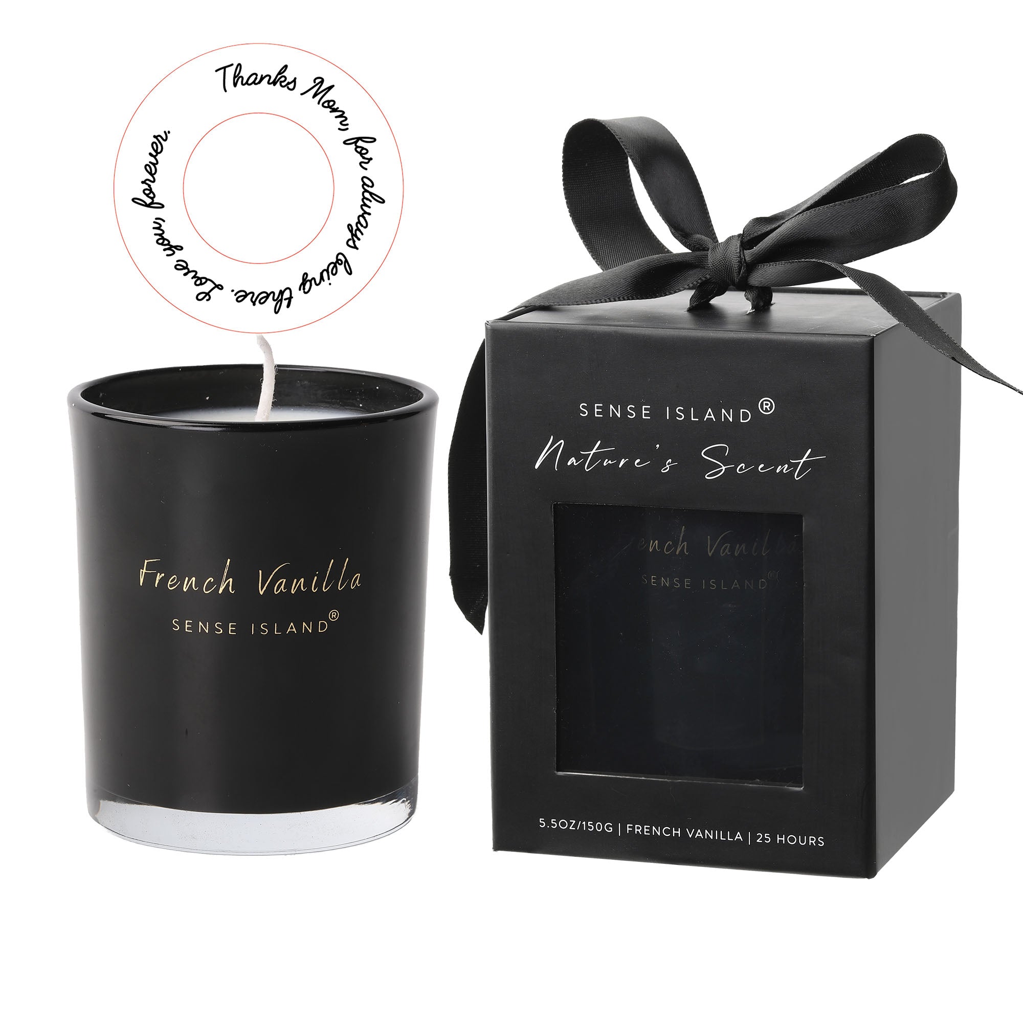 Surprise Hidden Message Candle with Premium Gift Box | Gift for Mom